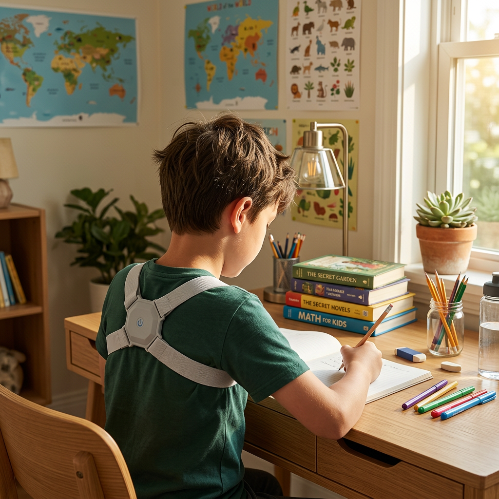 Adjustable Smart Posture Trainer for Kids & Adults