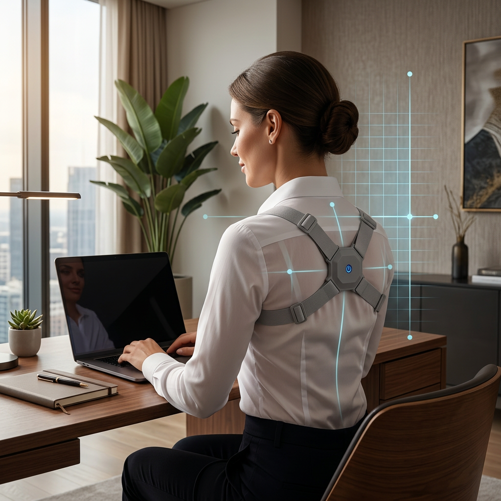 Adjustable Smart Posture Trainer for Kids & Adults